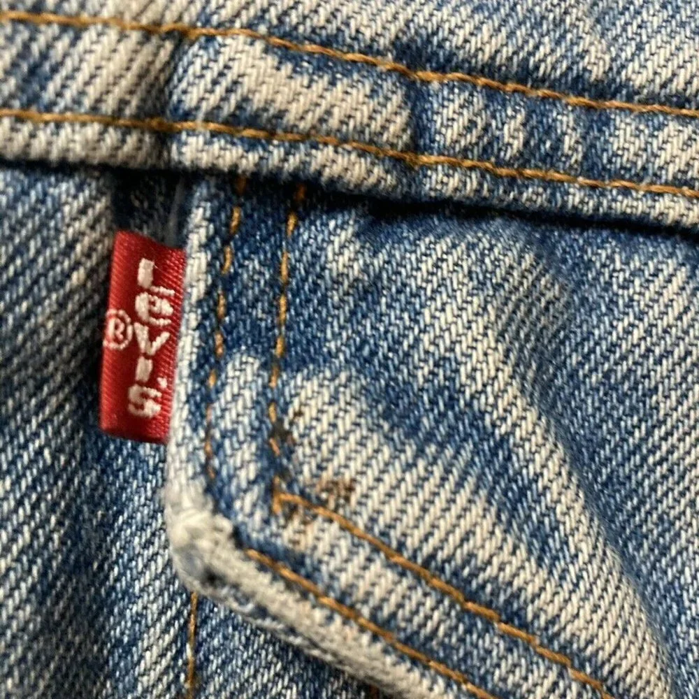 Vintage Levi’s Sherpa Jacket Raw DENIM Size Small